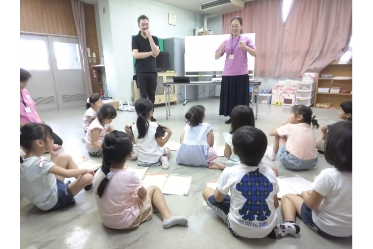 土曜日に英語で遊ぼう♪活動報告 外国人ゲストと遊びました。